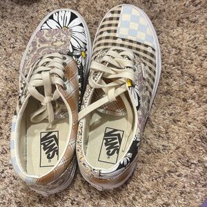 Vans Multicolor Patchwork Sneakers